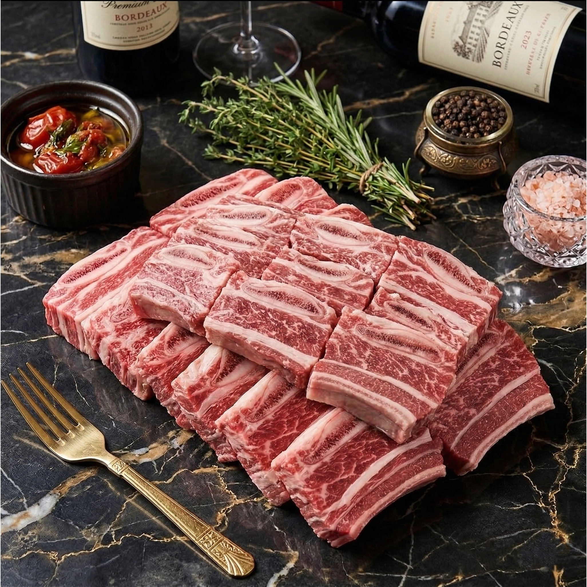 칼리스팜 지방완벽제거 찜갈비 호주산, 1개, 3kg 75,000원