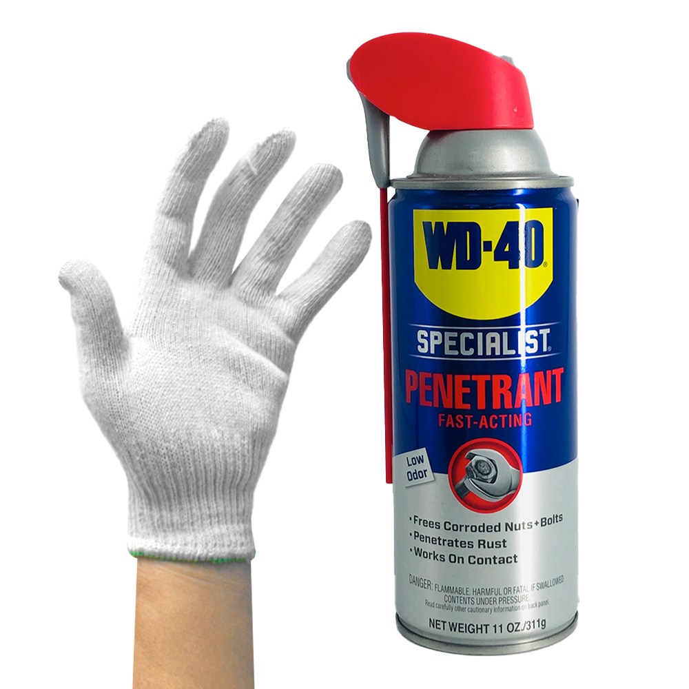 벡스 WD-40 스페셜리스트 페너트런트 + 면장갑 WD40 침투제 녹제거 부식 방지 14,100원
