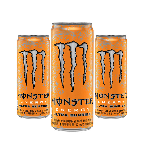 코카콜라 몬스터 에너지드링크 선라이즈 355ml 24캔 41,900원