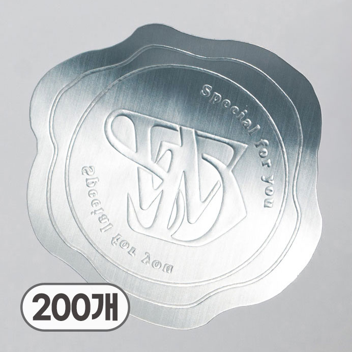 무하다 WD 청첩장 씰링 실링왁스 웨딩 스탬프 스티커 세트 13,900원