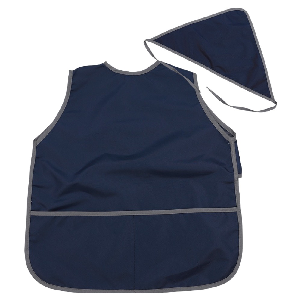 베베슈에뜨 아동용 딥파스텔 방수 민소매 앞치마 두건 세트 25,880원