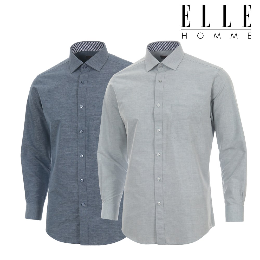 엘르 남성 PC 카치온 레귤러핏 긴팔셔츠 42010 42013 39,000원