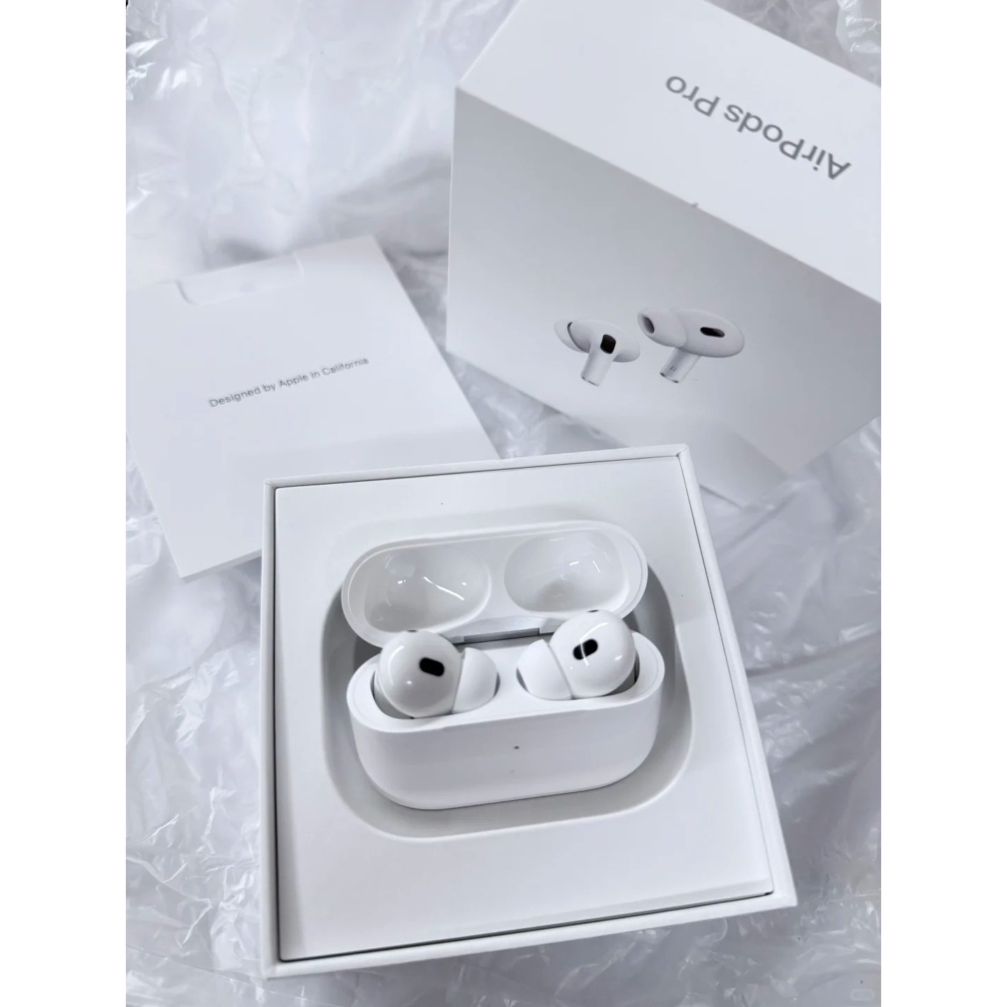 AppleAir Pods Pro 2세대 내구성 보호 케이스 액티브 노이즈 캔슬링 블루투스 이어폰, vcjr, dfhtr 182,000원