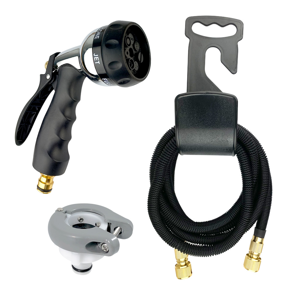 고급형 7분사 고압 분사기 + 프리미엄 매직 호스 세트, 7.5m 25,800원