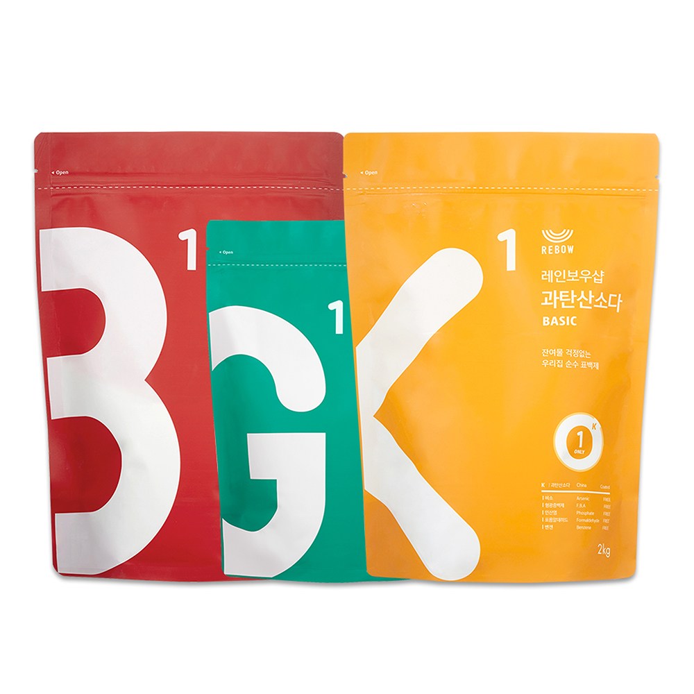 레인보우샵 실속 대용량 3종 세제세트, 1세트 15,130원