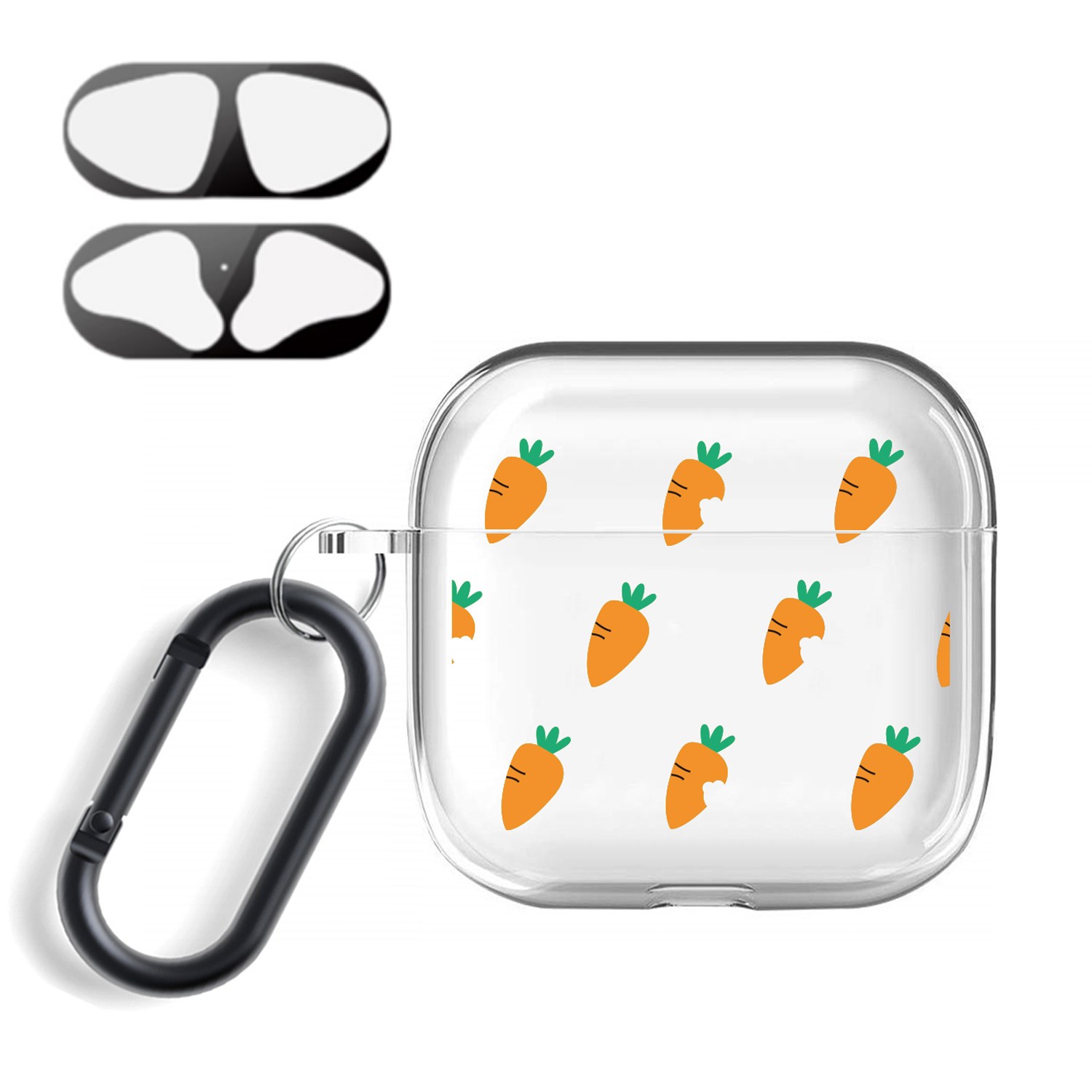 온리유 당근 에어팟케이스 + 철가루방지스티커+카라비너 15,900원
