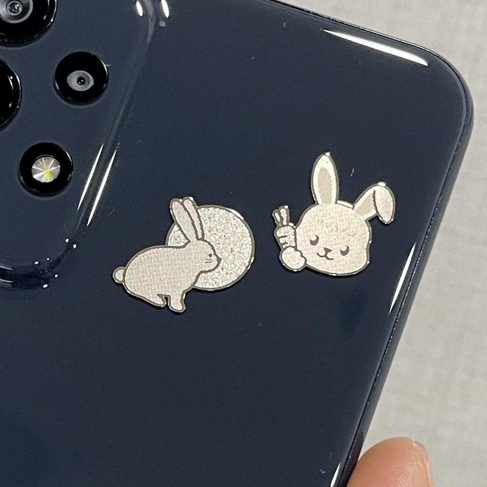 꼼꼬미 토당이 귀여운 토끼 휴대폰 전자파 차단 스티커 1,200원