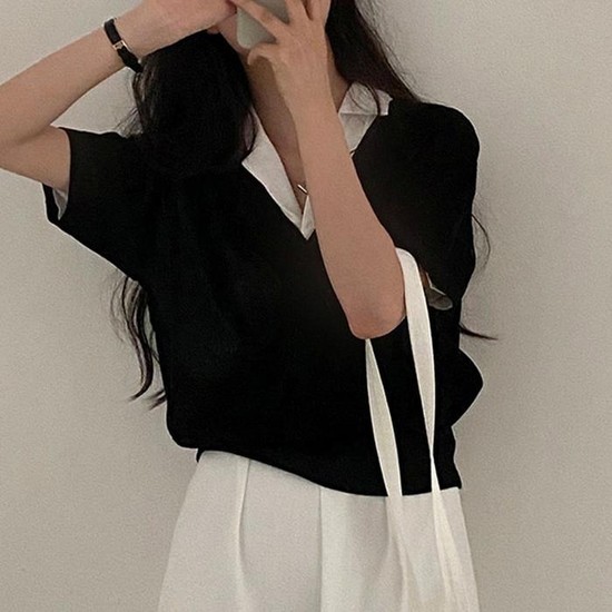 여성 허리 브이넥 의류 롱 스트랩 TDB-NM-0210 카라 121,330원