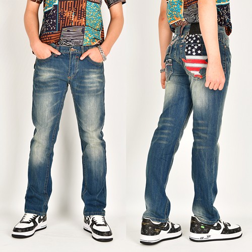 기사미닷컴 타투패치스타일진 할리라이더패션 USA스트릿스타일 워싱데님 CF00555 Blue 99,000원