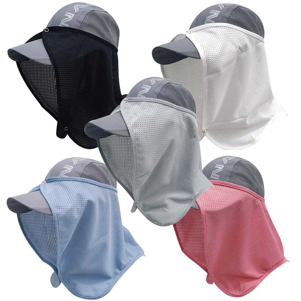 (주)에이스샵_국산제품 나스카 햇빛가리개 캡선가드 남여공용 프리사이즈 uv차단 등산 낚시, 1개 8,000원