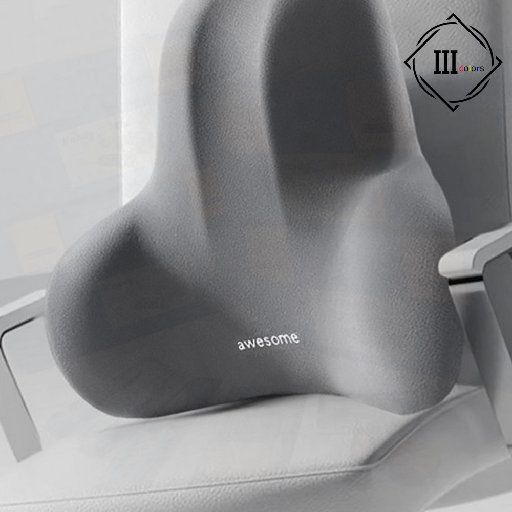 장시간 앉기용 등쿠션 직장인 운전자 허리보호 메모리폼, 프네우마 D100메모리폼등쿠션 14,500원