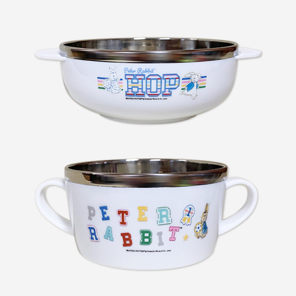 피터래빗 캐릭터 유아 안전 식기 2종 그릇 양수볼 국그릇 세트 3609 10,900원