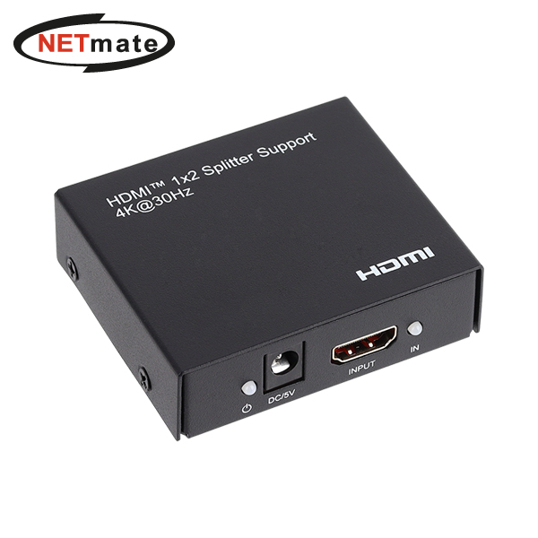 강원전자 넷메이트 NM-PTP12C 4K 지원 HDMI 1:2 분배기, 1개 25,800원
