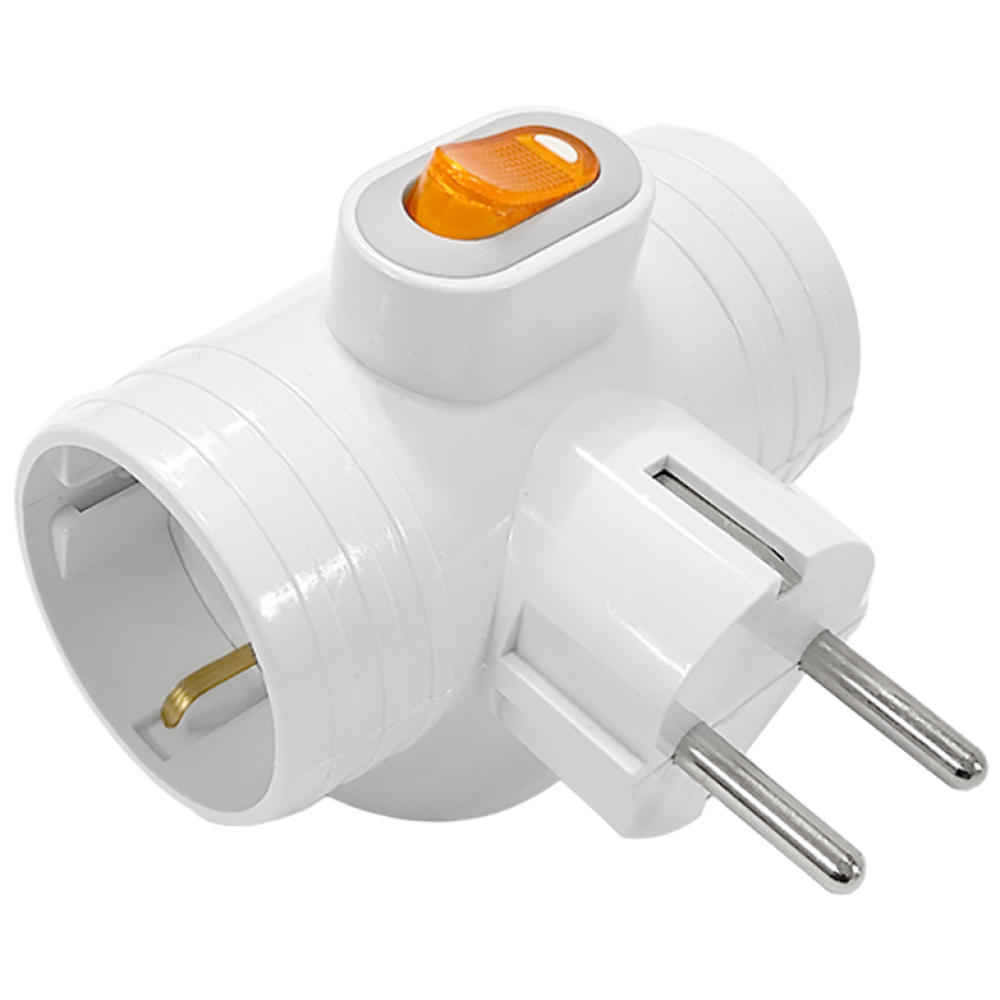 위드아이엔씨 스위치 T자형 멀티탭 6,500원