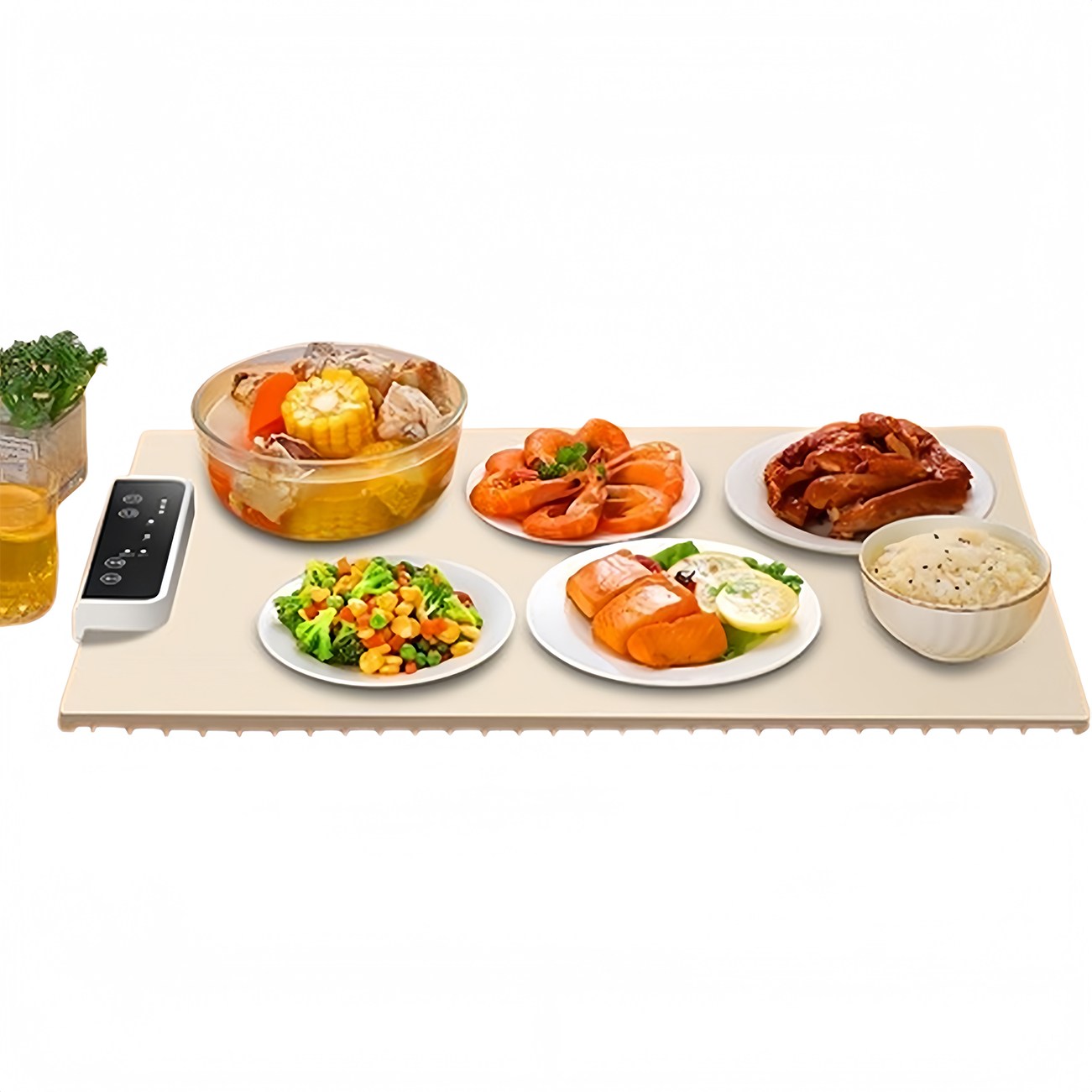 음식점에 적용 푸드워머매트 접이식 온열 음식 보온기 가정용 식탁 음식데우는매트 27,500원