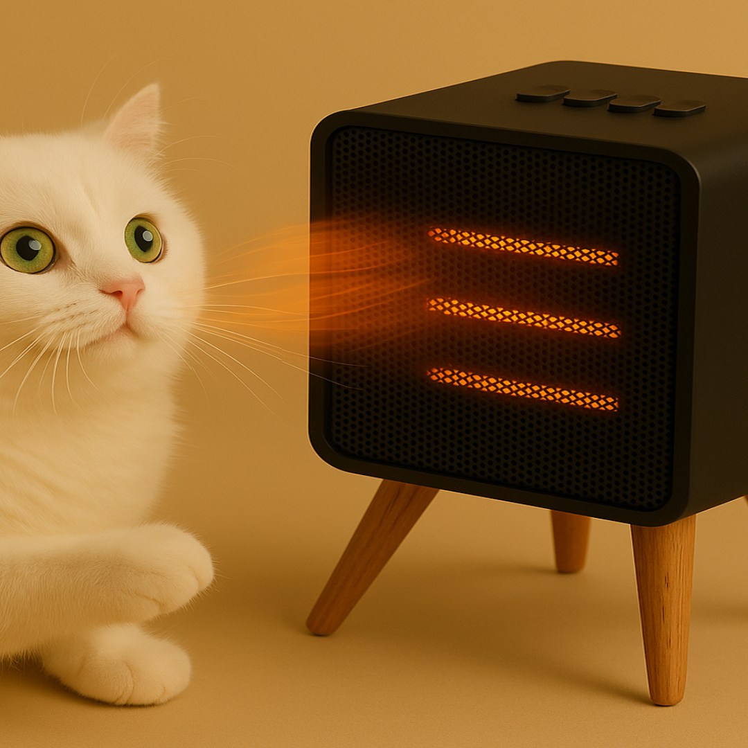 바이브 따슴이 탁상용 미니 티비 온풍기 가정용 책상 사무실 소형 PTC 실내 히터 29,700원