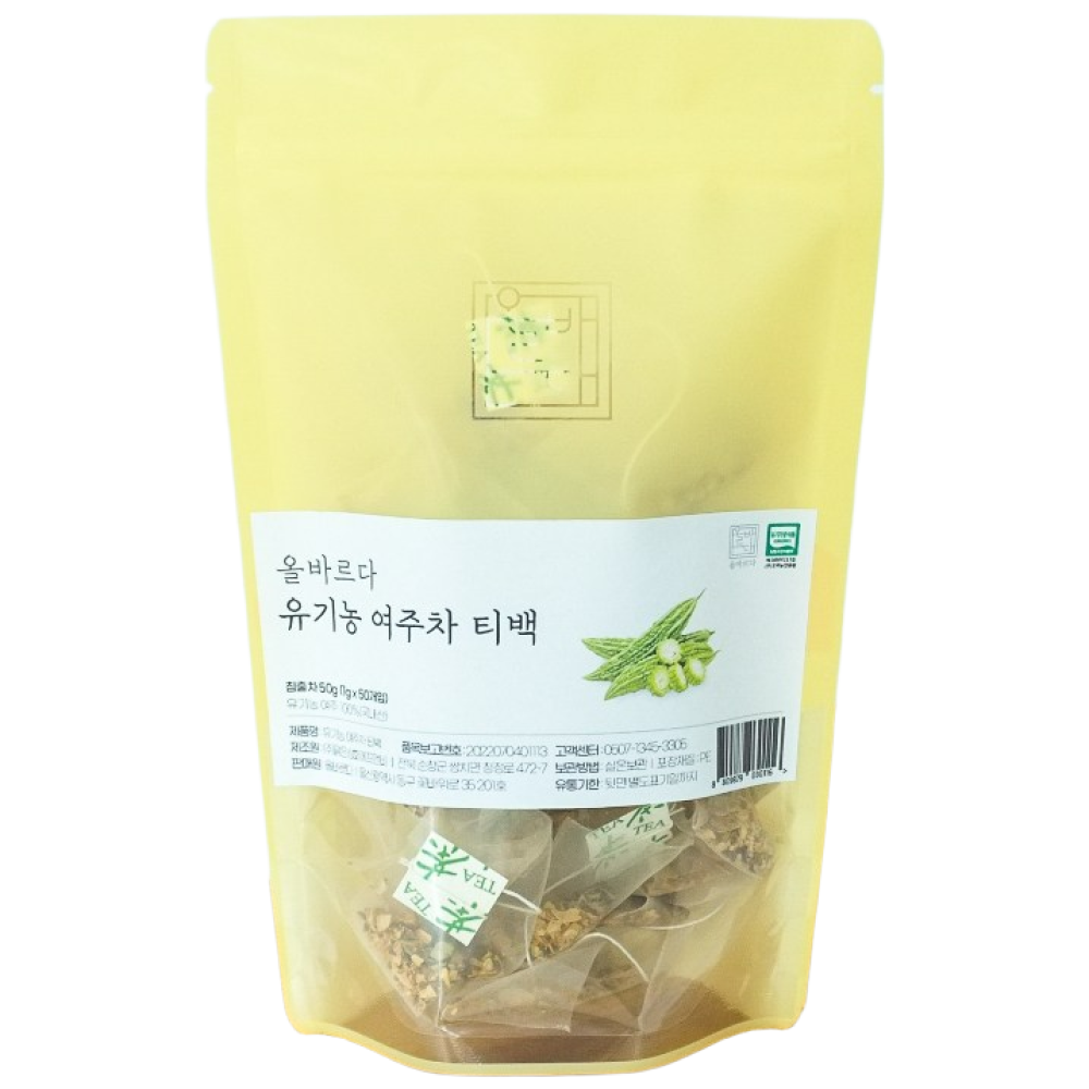 올바르다 유기농 여주차 50티백 22,900원