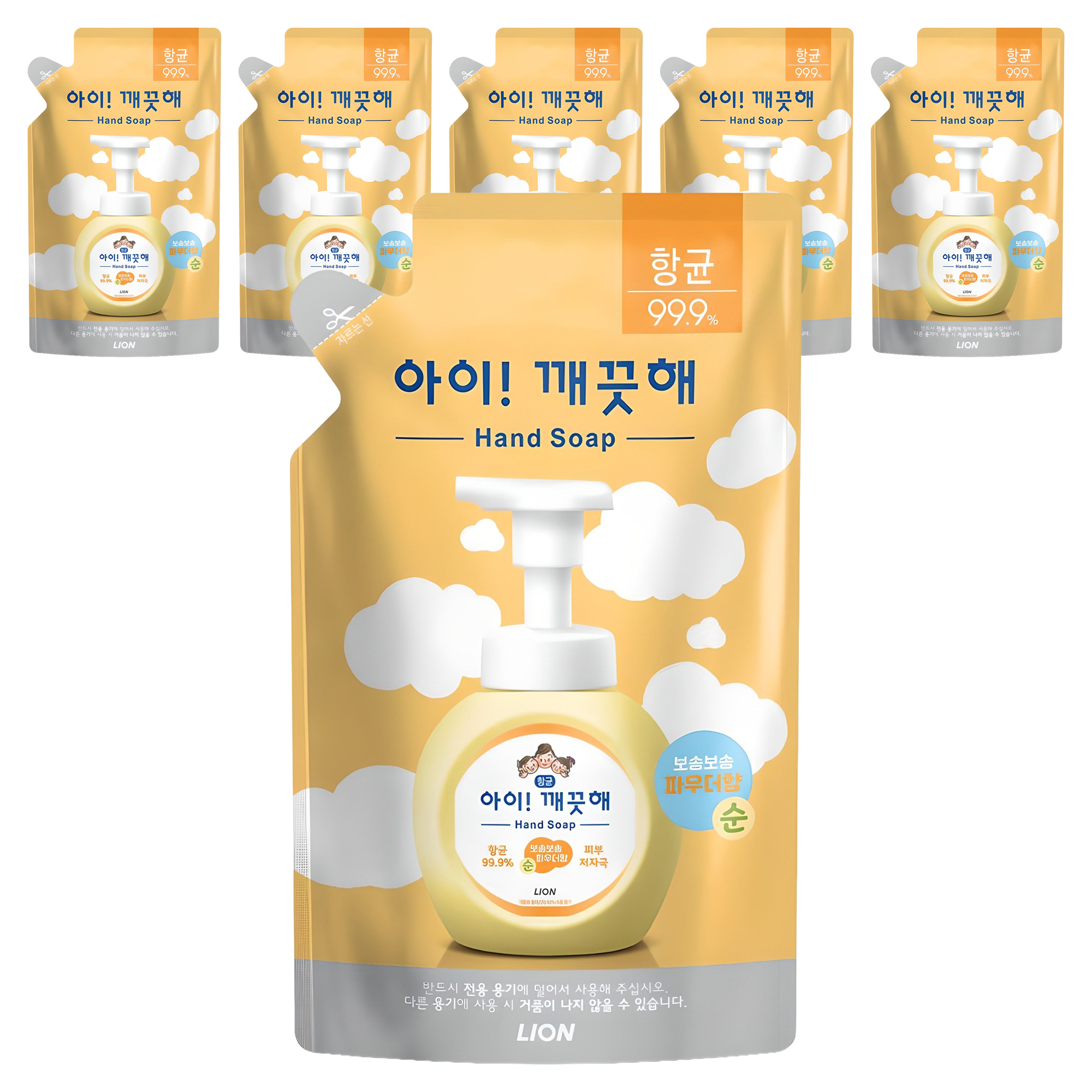 아이깨끗해 핸드워시 순 파우더향 리필용 10,840원