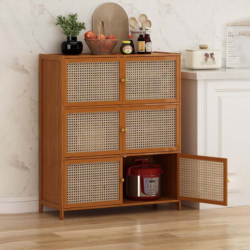 거실 높은 라탄 도어 수납장 다용도 주방 빈티지 엔틱 부엌 식탁 옆 정리대 인테리어 134,100원