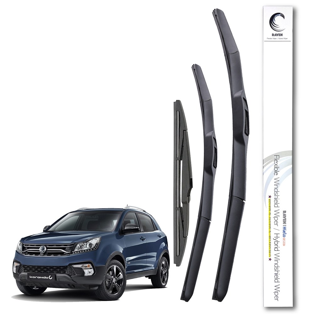레이븐 레이 더뉴 레이 레이EV 와이퍼 운전석+조수석 세트 550+400 하이브리드 타입 22,000원