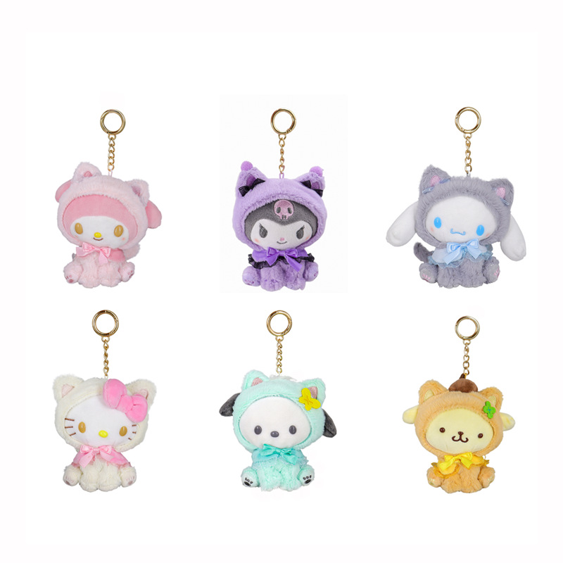 귀여운 산리오 인형 봉제인형 가방고리 키홀더 선물, 1개, 헬로키티 14,000원