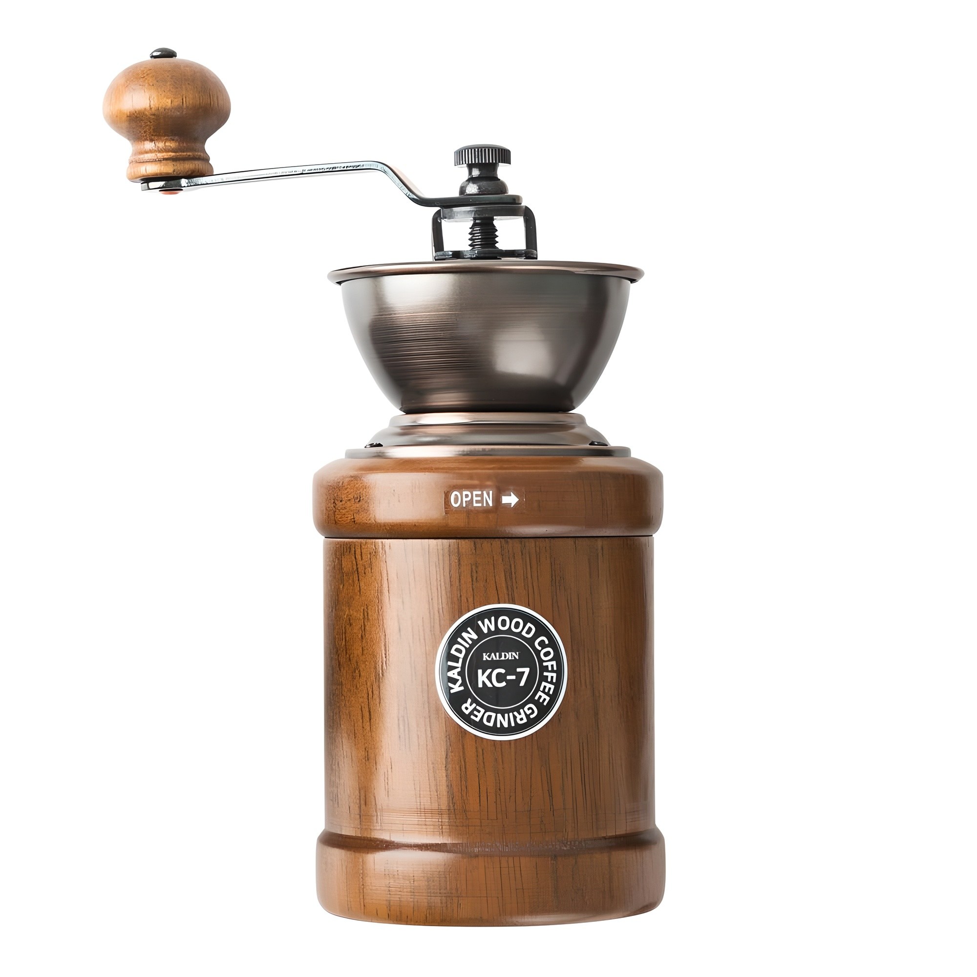 칼딘 원목 세라믹 핸드밀 KC-7, 혼합색상, 1개 30,800원