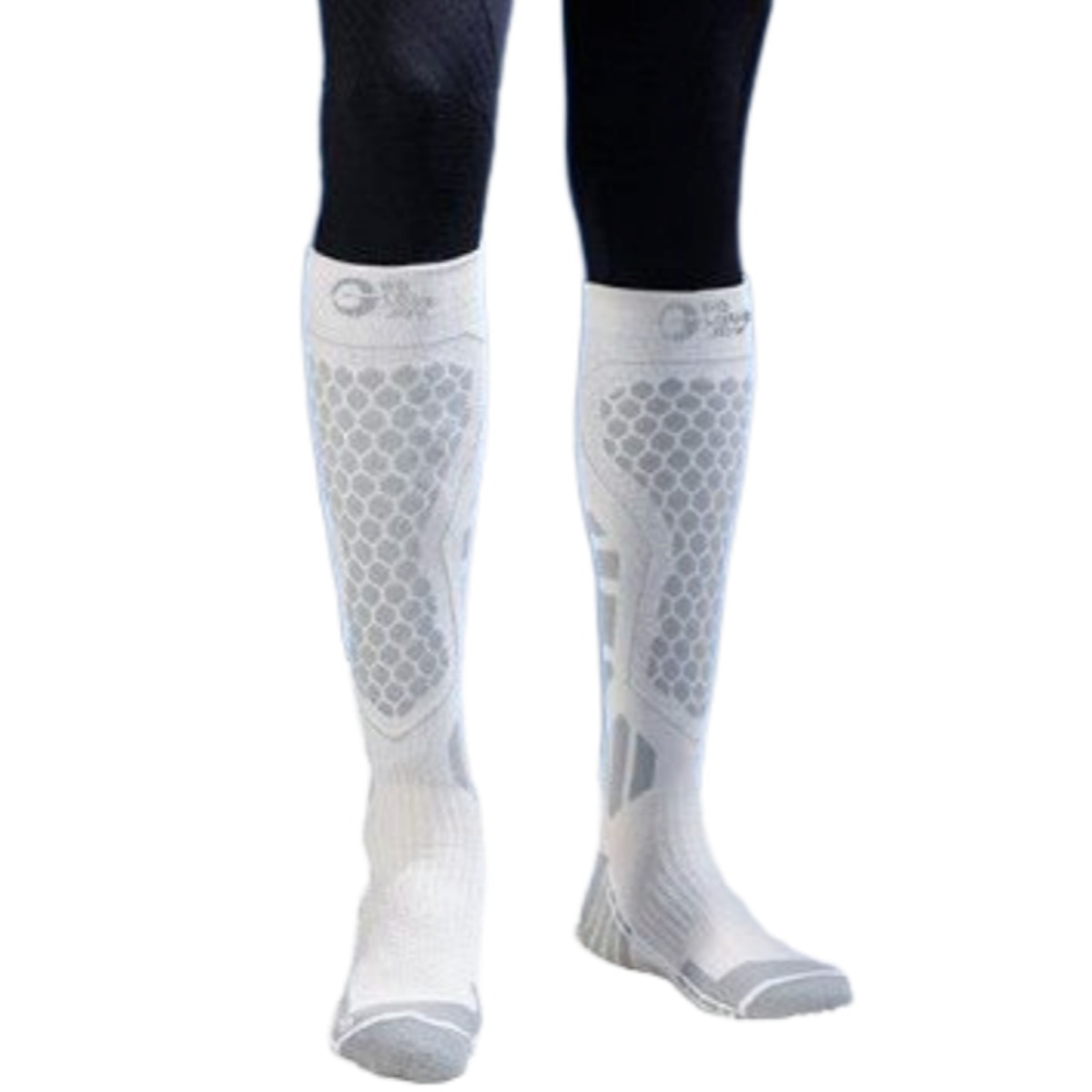 라스17 스키 보드 겨울 등산 스포츠양말 2켤레, 화이트그레이 13,900원