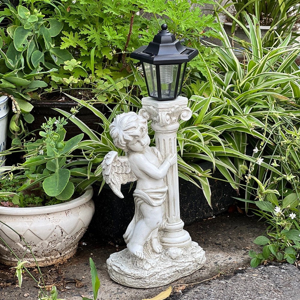 마츠리센 태양열LED 천사정원조각상 34,500원