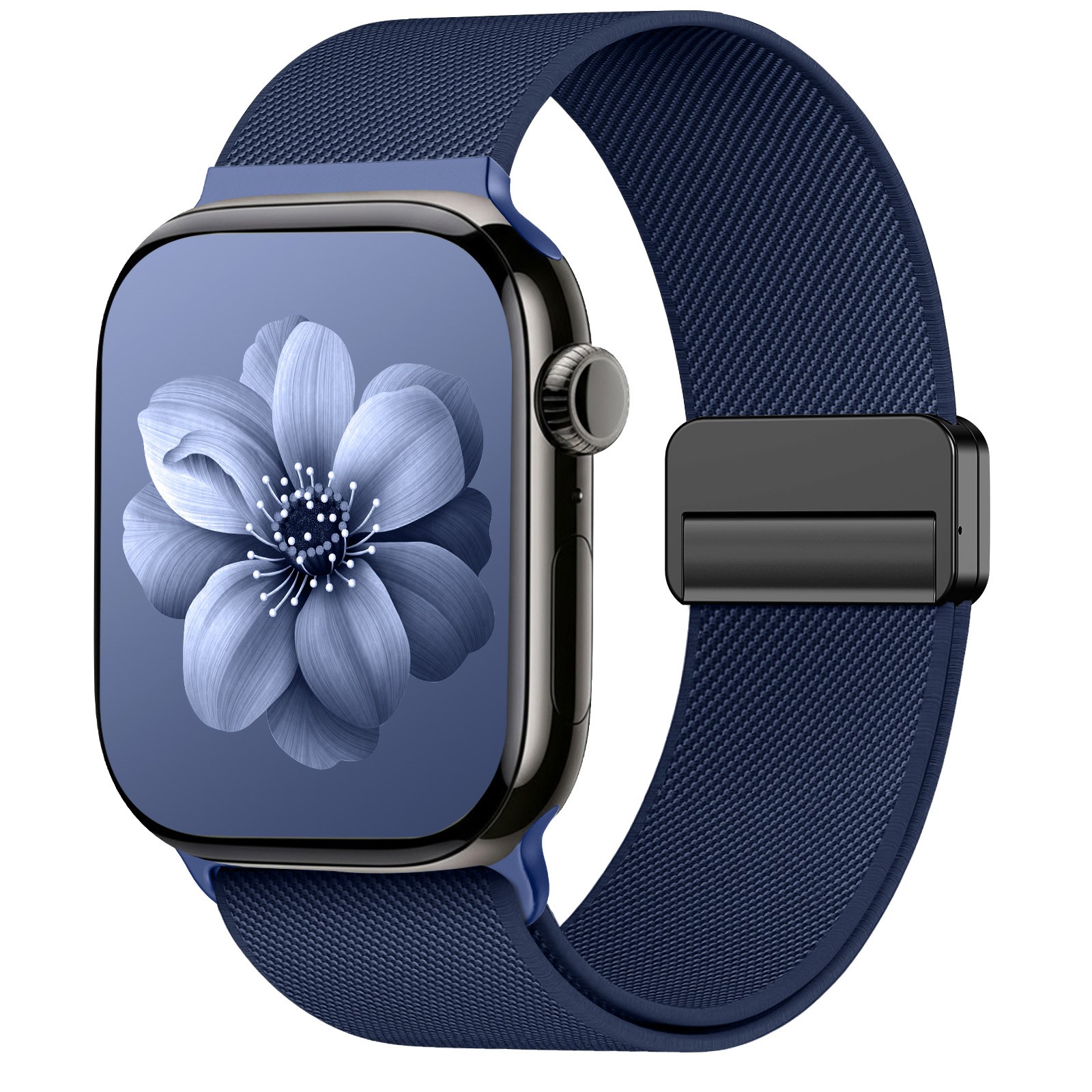 Fegwilde 애플워치 호환 스포츠 마그네틱 브레이드 루프 스트랩 49/46/45/44/42/41/40/38mm 11 10 9 8 3 울트라1/2/3 SE1/2/3 자석 밴드 9,900원