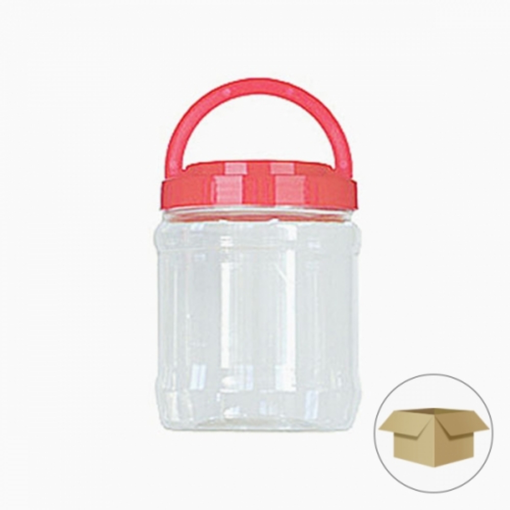 병도매닷컴 광구 원형 1600g 1.65L 1박스 100개 플라스틱 젓갈통 손잡이 광구 식품 반찬 용기 SP-46 157,300원
