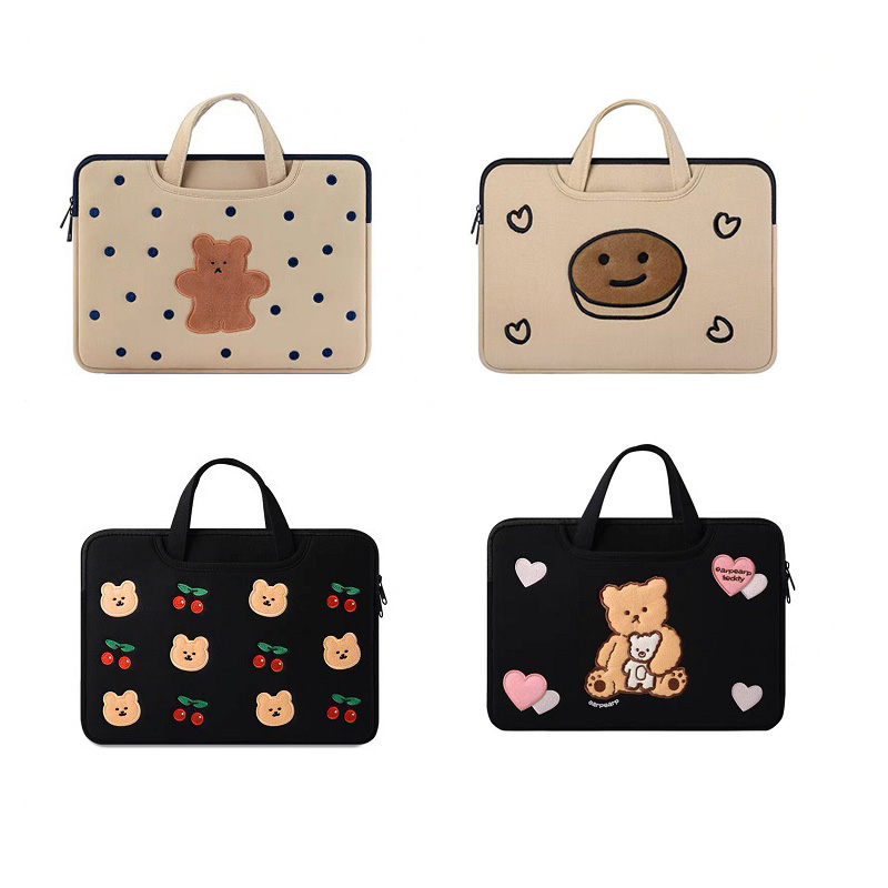 Heyoo 여성노트북가방 태블릿가방 귀여운 예쁘다 갤럭시탭 아이패드 맥북 태블릿파우치 손잡이 가방 20,800원