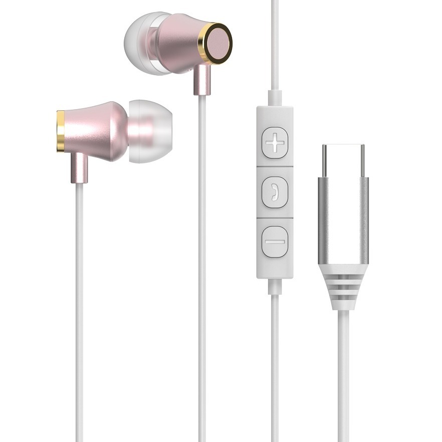 아이리버 C타입 노이즈캔슬링 알루미늄 유선 이어폰, ICP-G509, 핑크 8,700원