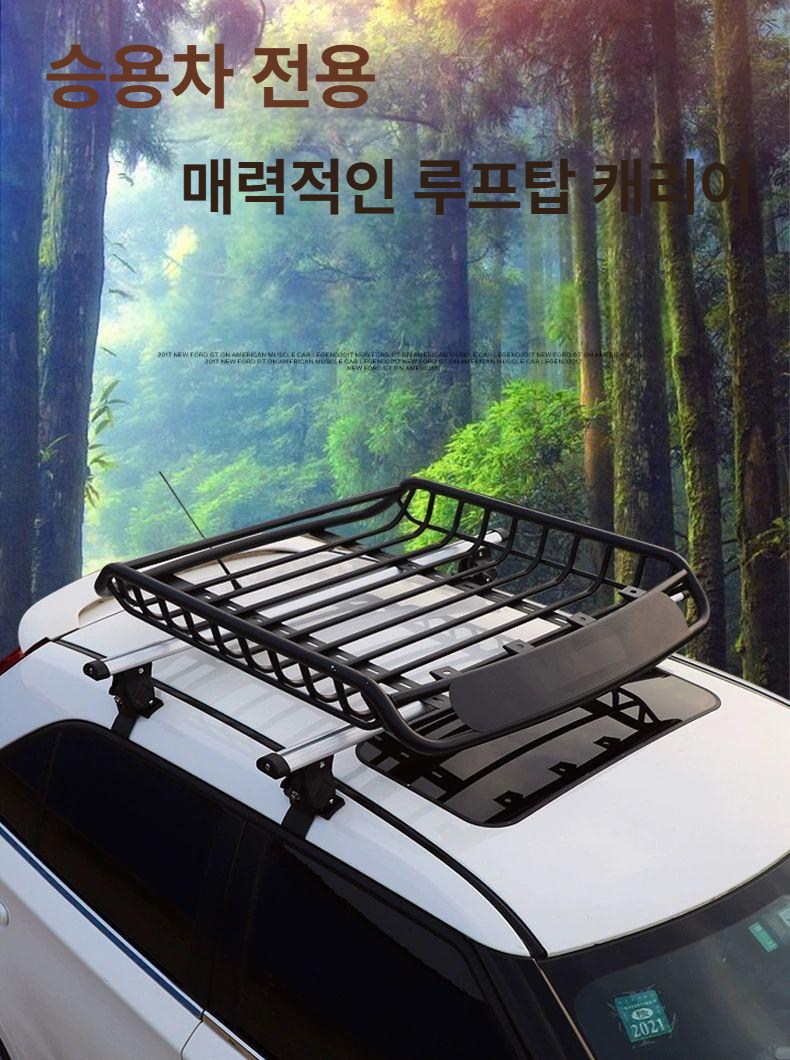 전차종 루프바스켓 루프랙 짐받이 캐리어 레이 캐스퍼 모닝 스파크 티볼리 SUV 승용차 131,800원
