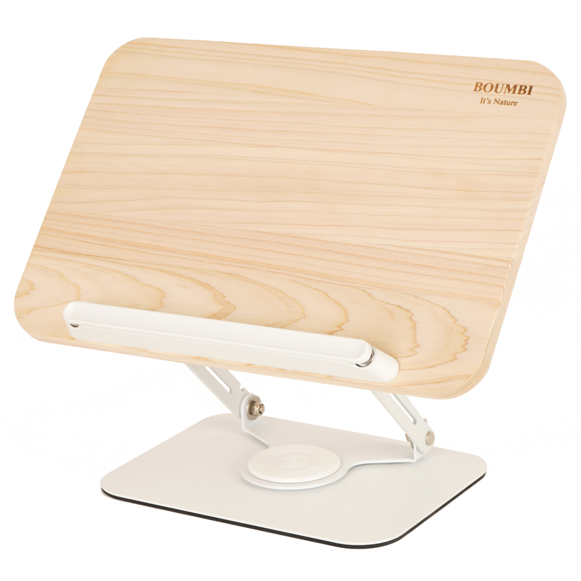 BOUMBI 국내생산 편백나무 탄화느티 회전형 높이 조절 원목 독서대, 편백나무 39,900원