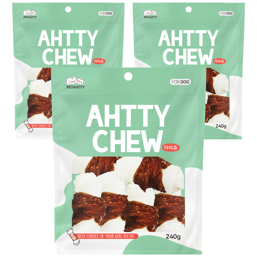 아띠츄 강아지 우유껌 중형, 오리고기맛, 240g, 3개 19,900원