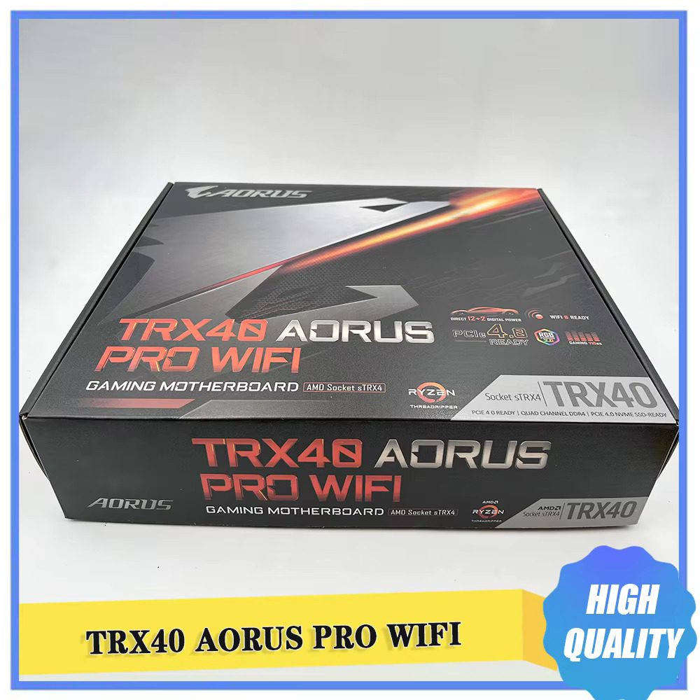 기가바이트 마더보드용 AORUS PRO WIFI 3 세대 프로세서 ATX 지원 sTRX4 TRX40 DDR4 256 GB 663,590원