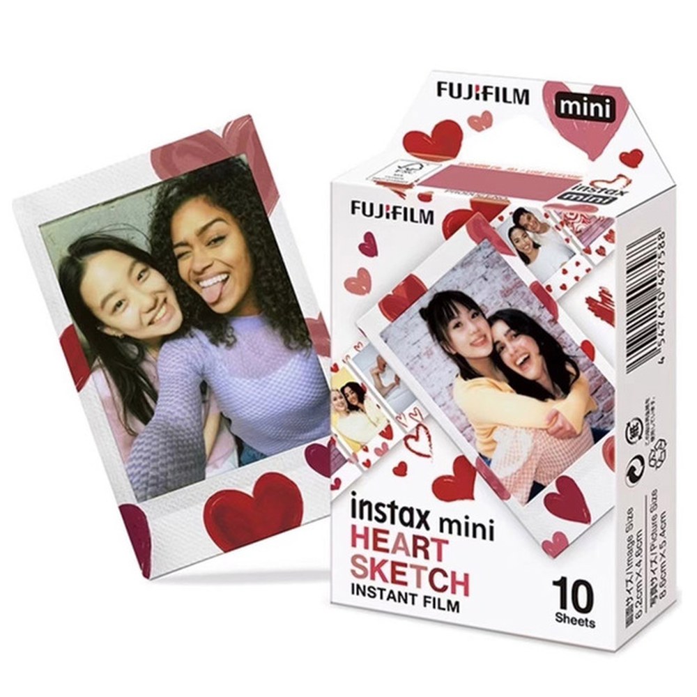 Fujifilm Instax Mini Film 10/30/50 매 노출 용지 Fuji mini 12 필름 카메라 미니 11/40/9/8/7/90 용 컬러 디자인 62,200원