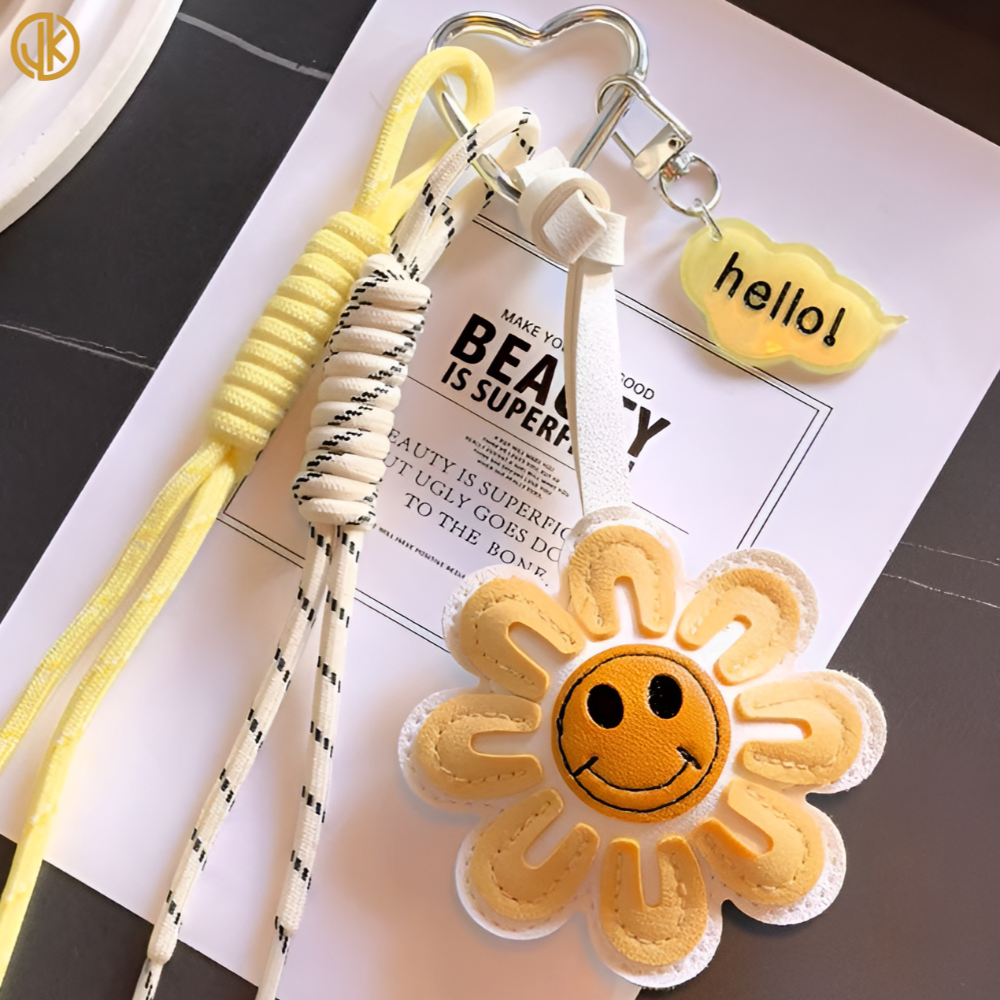 김엔강 태양꽃 하트고리 가방장식 키링 백꾸 감성 핸드폰 스트랩 13,000원