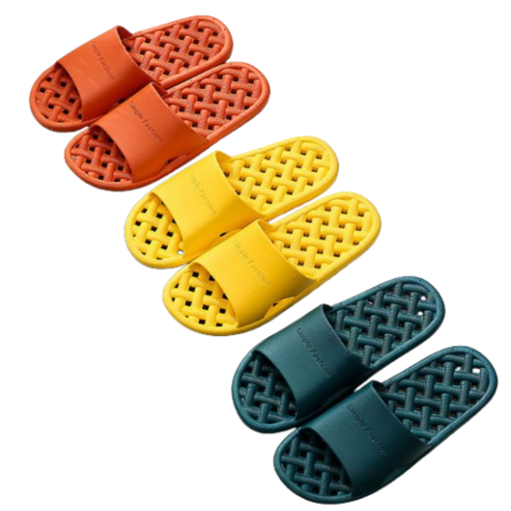 욕실 슬리퍼 미끄럼방지 실내화 물빠짐 물때 안끼는, 오렌지, 1개 20,700원