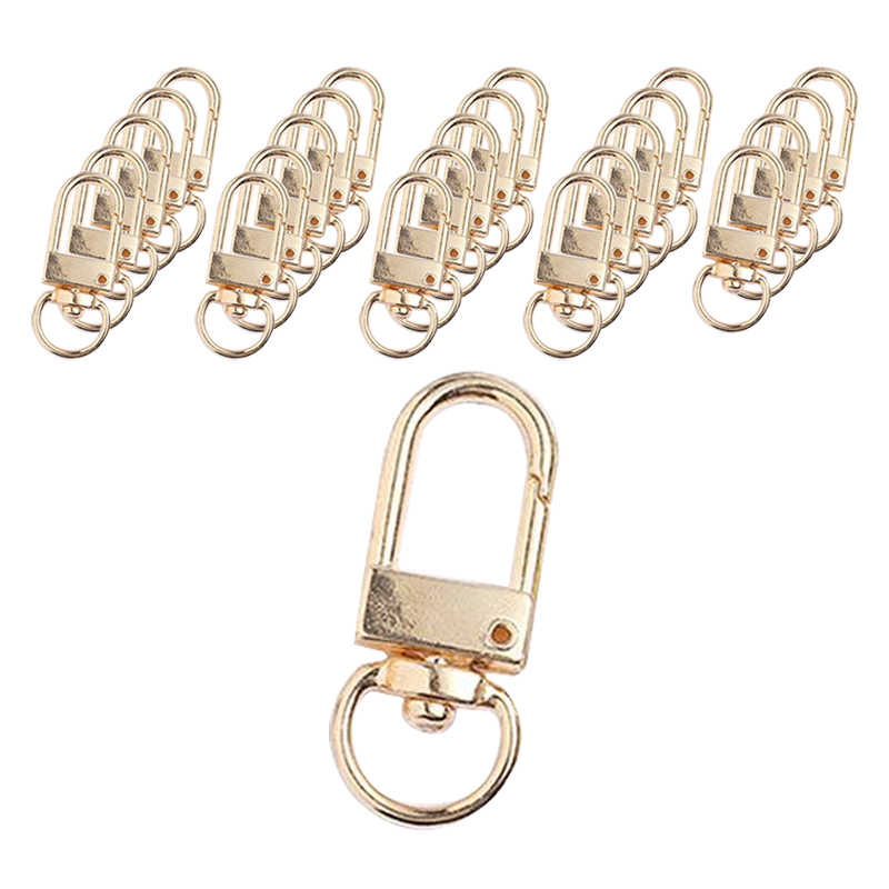 코히모 연결 키링 부자재 D고리 4W303, 골드, 25개 5,490원