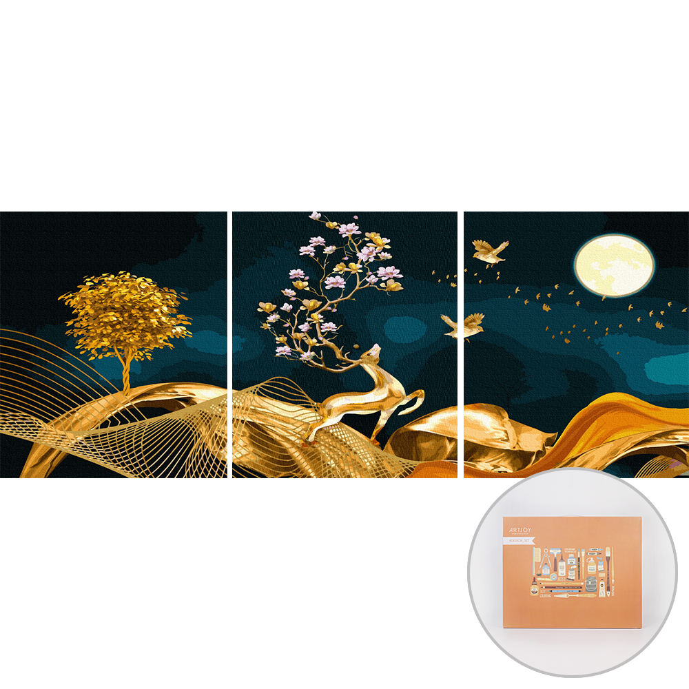 아트조이 DIY 명화 그리기 3단세트 40 x 50 cm, 현재가 32,930원