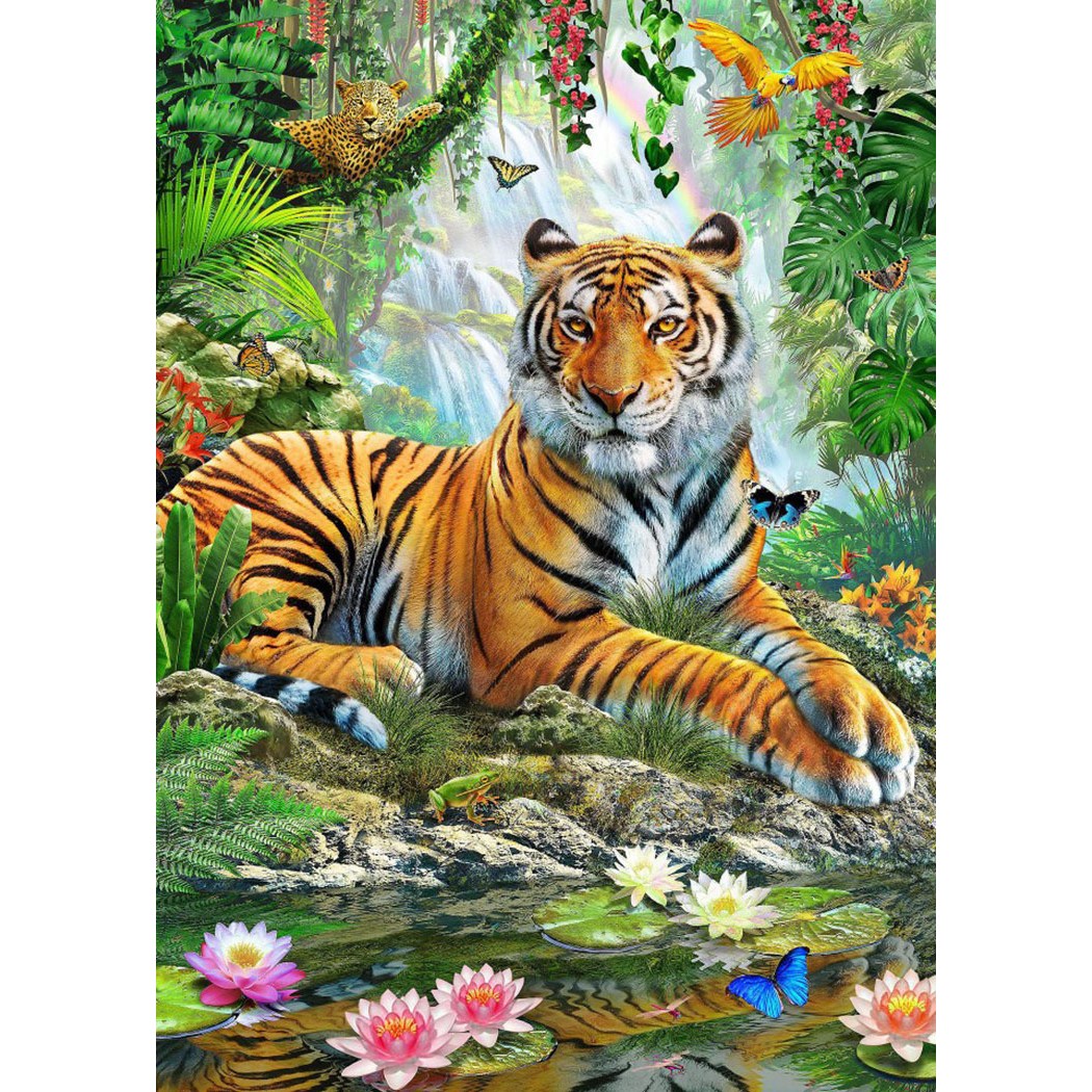 구슬 십자수 호랑이 액운방지  사무실개업선물 원형큐빅 diy패키지 83,150원