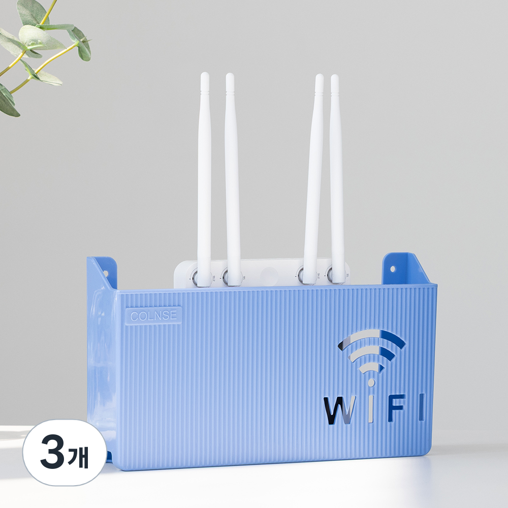 메이크마인 무타공 공유기 셋톱박스 벽걸이 와이파이보관함 선정리함 8,500원