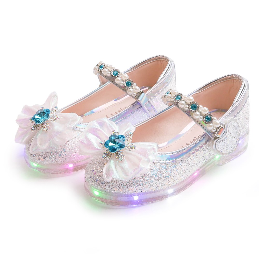 풋풋 아르망 플라워 크리스탈 LED 구두 라이팅구두 발광구두 여아구두 봄구두 가을구두 신학기구두 공주구두 메리제인구두 42,800원