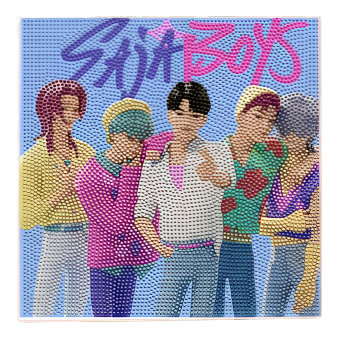 DIY 보석십자수 세트 캐릭터 취미 입체 아트 데몬헌터즈 사자보이즈, 1개, 사자보이즈 23,900원