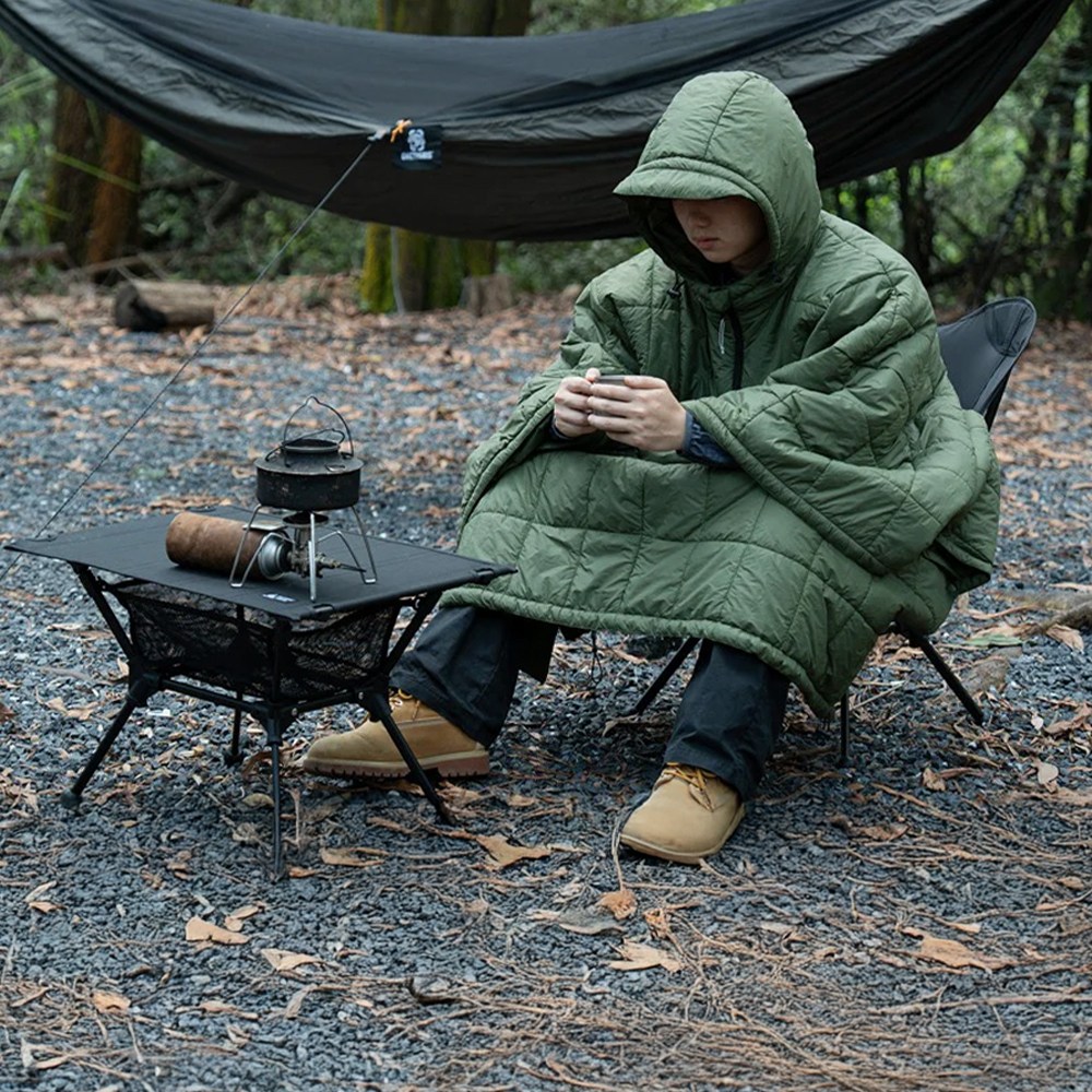 원티그리스 캠핑 다용도 후드 판초, 1개, 그린 (CP_1020) 69,900원