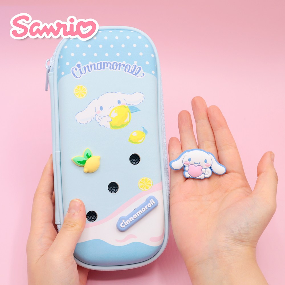 코지24 슈즈참 꾸미기 필통 EVA 하드케이스 와이드 파우치 예쁜 파츠 장식 가벼운 튼튼한필통, 1개, 시나모롤 11,900원
