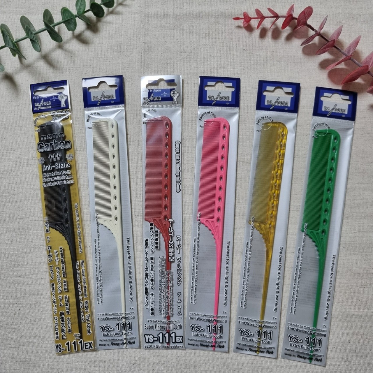 [빗나라]꼬리빗 Y.S.PARK-111 전문가용, 1개 15,500원