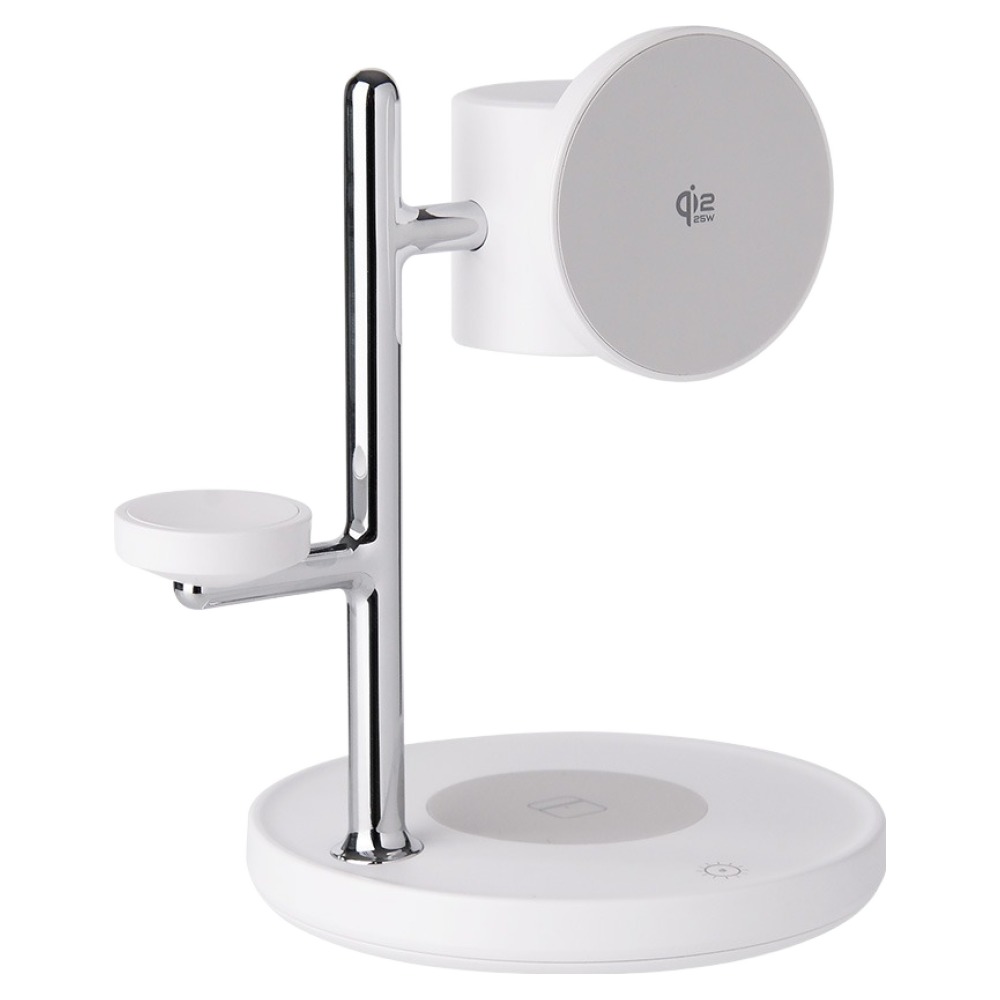 아이코모스 Qi2.2 25W 4in1 고속 맥세이프 무선 충전기, 1개, 화이트 49,300원