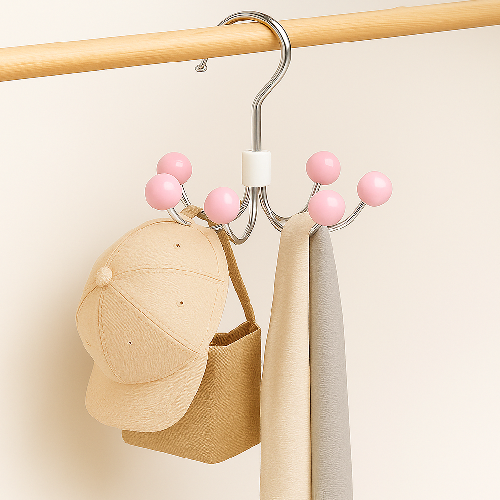 데일블룸 후크 회전 옷걸이, 핑크, 1개 6,760원